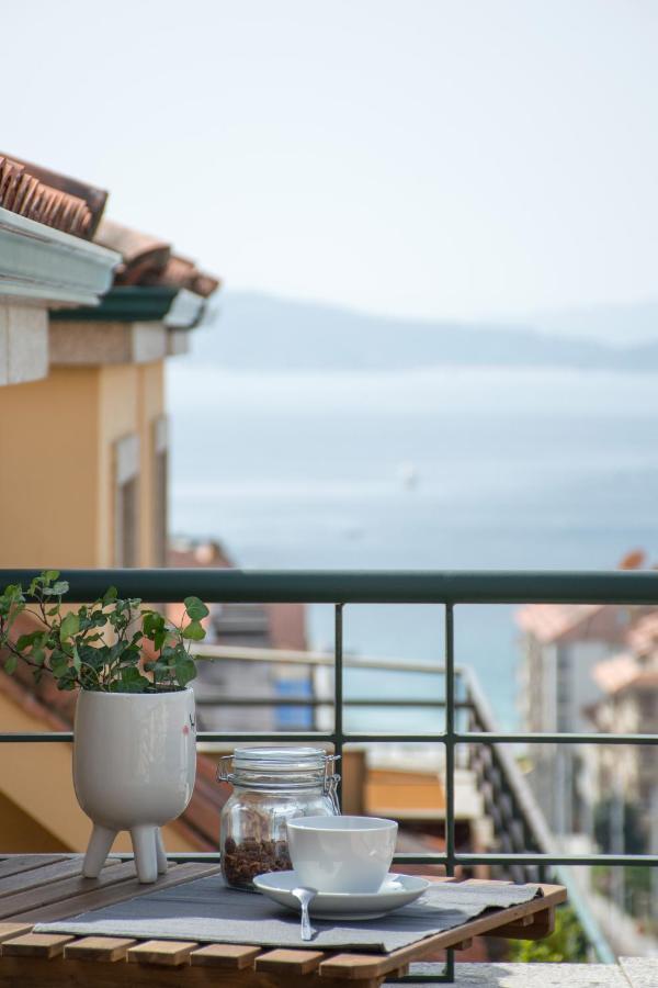 Precioso Atico Con Terraza Y Vistas A Silgar. Leilighet Sanxenxo Eksteriør bilde
